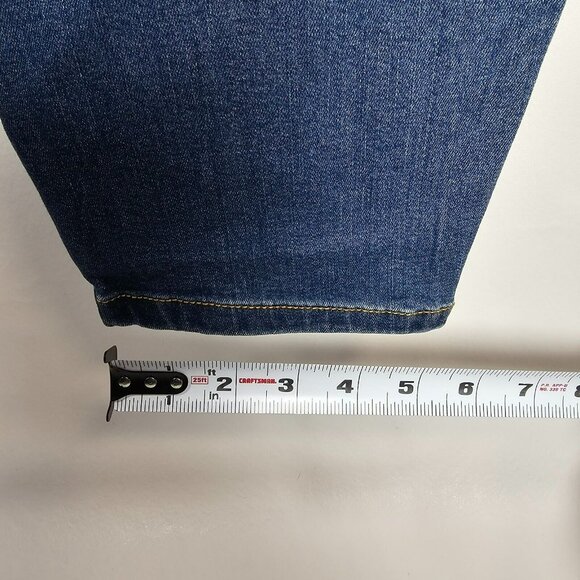 Time & Tru Maternity Skinny Jeans Comfort Belly Band Size XXL (20) Medium Wash - Picture 6 of 11